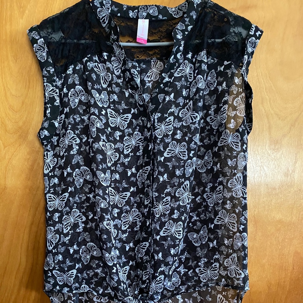 Sheer butterfly women’s cover